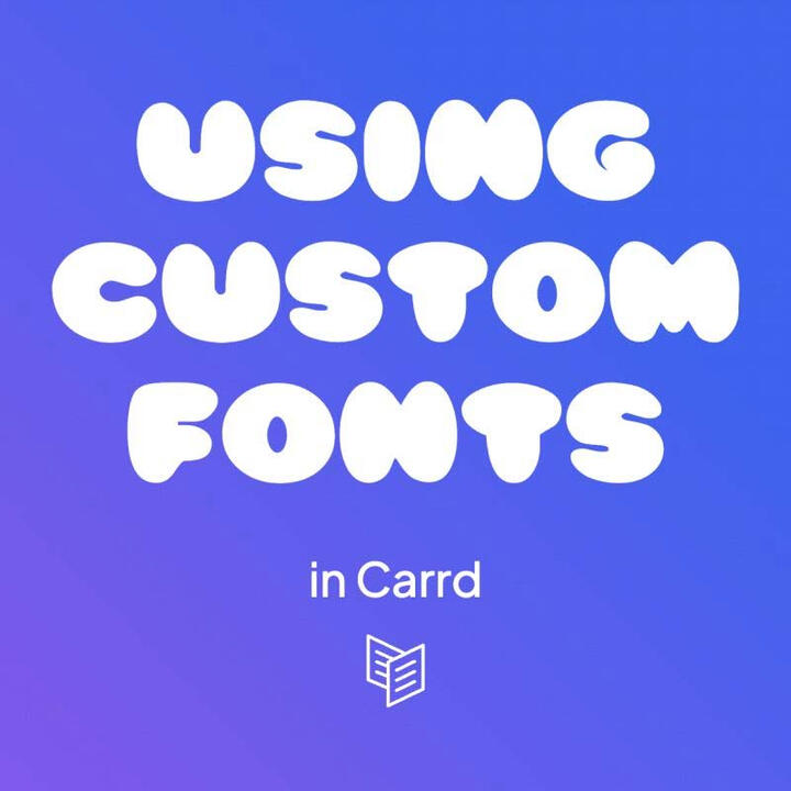fonts
